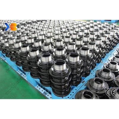 China Factory Precision Machined Customized C45 CNC Gear Steel Industrial Forging Flange for sale