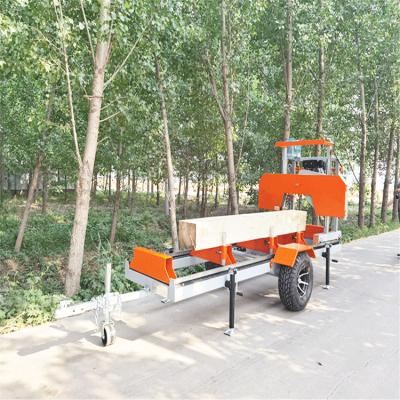 China Portable Horizontal Wood Cutting Machine Band Sawmill for sale