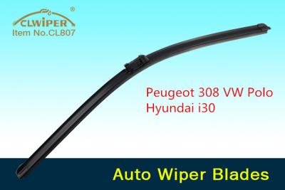 China Exclusvie Adaptor Framless Style Rubber Peugeot 308 Wiper Blades Safety for sale