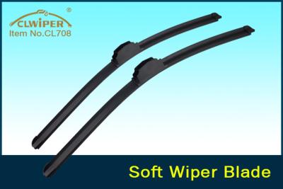 China CE Clear Vision U Hook Type Truck Windshield Wiper Blades 12 - 28 Inches for sale