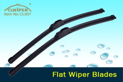 China Banana Type Windshield Wiper Replacement  , CE Universal Flat Windscreen Wipers for sale