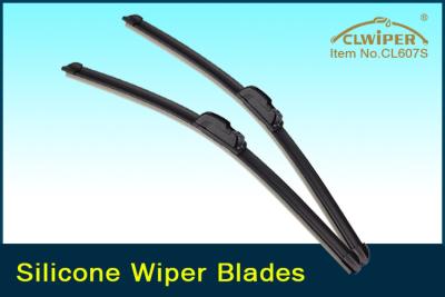 China Auto Soft Windshield Silicone Wiper Blades with Silicone Rubber Cold Resistant for sale