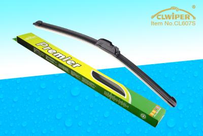 China Frameless Universal Wiper Blades with Teflon Coating Grey Silicone Rubber Refill for sale