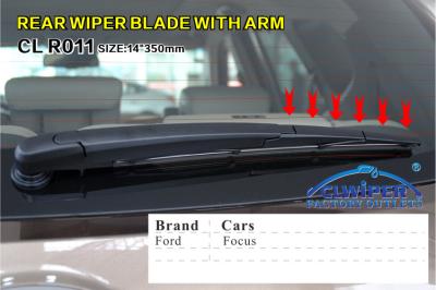 China OEM Rear Glass Wiper Blades 350 mm 14 Inch , Ford Focus Wiper Blades for sale