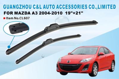 China Soft Frameless Bracketless Car Windscreen Wiper Blades Windshield Wiper Replacements U Type for sale