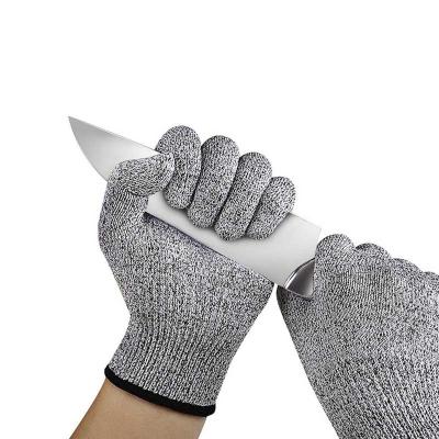 China Big Cut Resistant Abrasion Resistance Level 5 Cut Resistant Gloves for sale