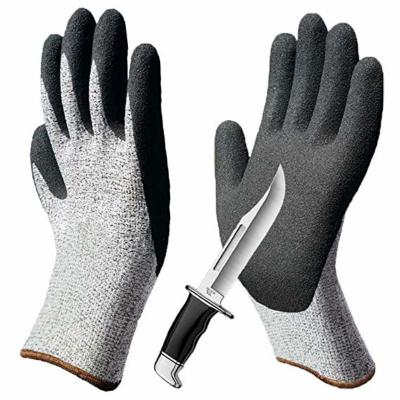 China Automotive Sandy Nitrile Cut Resistant Gloves China Supplier Work Anti Cut Gloves for sale