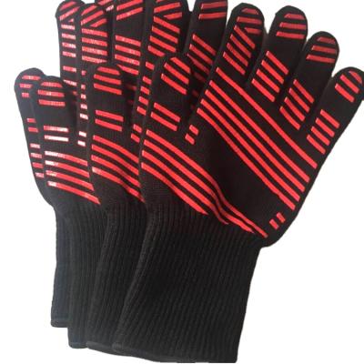 China Machine Washable Barbecue Oven Gloves Set Heat Resistant Kitchen Oven Gloves for sale