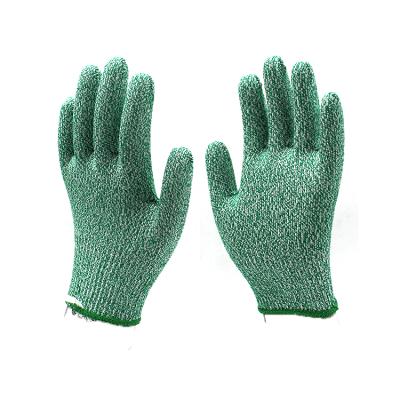 China Anti-Cut Anti Cut Gray Kitchen Work Glove A4 Cut Level 5 Food Grade Cut Resistant Safety Gloves for sale