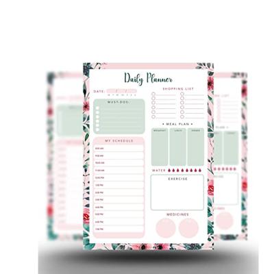 China Recyclable Customized Desk Notepad Weekly Planner To Do List Planner for sale