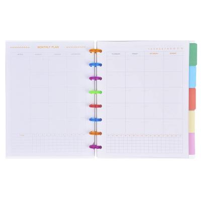 China Discbound Planners & Organizers Recyclable Planner Disc Limit for sale