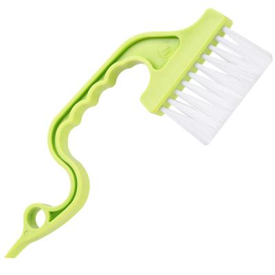 China Viable Handheld Groove Gap Tools Blind Door Track Kitchen Window Equipment Cleaning Brush for sale