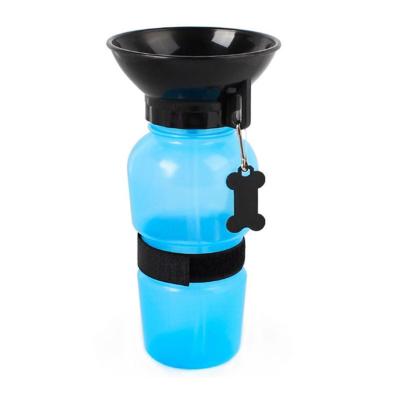 China Automatic Dog Drinking Jug Pressure Cup Bowl Feeding Outdoor Sports Puppy Dispenser Portable Pet Water Bottle Drop for sale