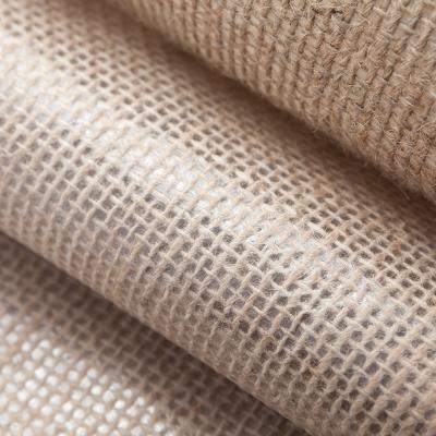 China Qingyun CRM/CRT Supplier High Grade Raw Hessian Tela Yute Grain Sack Material Grain Sack Cloth Anti-bacteria for sale