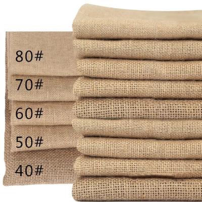 China Qingyun China Viable Factory Laminated Jute Mesh Roll Burlap Fabric Tela Yute Material Jute for sale