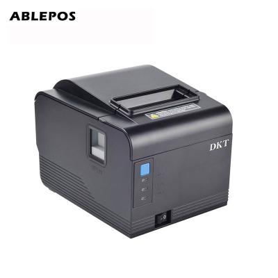 China Black USB LAN Receipt Thermal Printer Portable Mini Printing Machine For Laptop 80mm Printer A820 for sale