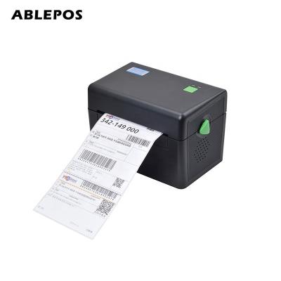 China Black and white suitable for cafes transfer barcode printer printer for label printing for sale