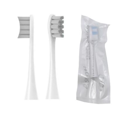 China Replaceable household brush heads suitable for cleanO Sonic Electric Toothbrush Nozles Vacuum Pack for sale