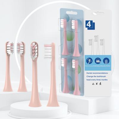 China Household Care Sensitive Erasers Replacement Electric Toothbrush Heads Compatible With Sooca X Electric Toothbrush for sale