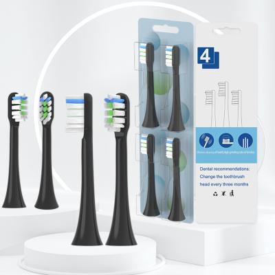 China Household Eraser Sensitive Care Bristle Replacement Soft Brush Heads Compatible With Sooca X3 Electric Toothbrush for sale