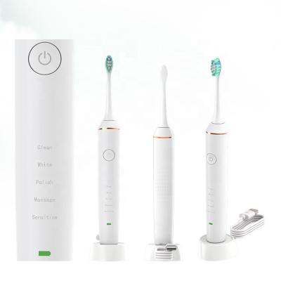 China Household Deep Clean Toothbrush With Intelligence Timing For Adult Toothbrush Sonic Electric Toothbrush for sale