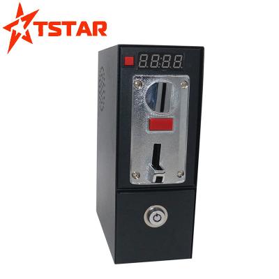 China Accept 6 Type Programmable Multi Coin Value Coin Acceptor Timer Controller Coin Operated Electric Chair/Washing Machine Box For Massage for sale