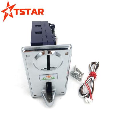 China Accept different type coin value electronic multi country 5 coin acceptor dg528 latest programmable on sale with high demmand for sale