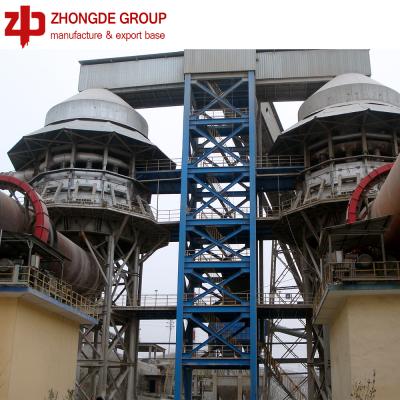 China Building Material Stores Energy Saving Rotary Kiln Used In Cement Plant for sale