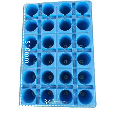 China Hot Sale Greenhouse Seed Cultivation PET Strawberry Growth Tray Plant Tray Seedling Start Tray for sale