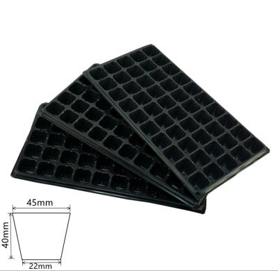 China Hot Selling 50, 72 Hole Reusable Seedling Entry Tray Germination Greenhouse Seed Cultivation Planting Tray for sale