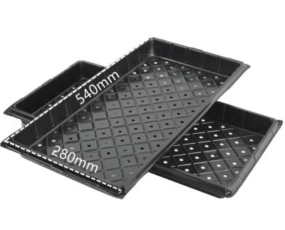 China Eco-friendly Greenhouse Seed Cultivation PET Hydroponic Plants Did Not Damage The Root Seed Germination Tray for sale