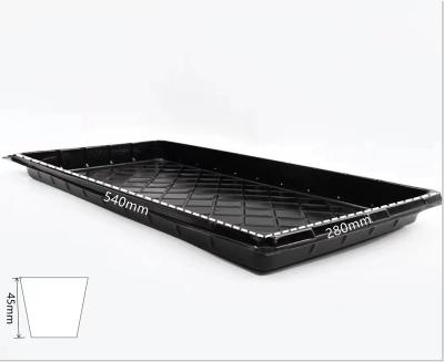 China Eco-Friendly Plastic Greenhouse Seed Cultivation PET Rice Sowing Tray Plant Seedling Propagation Tray for sale