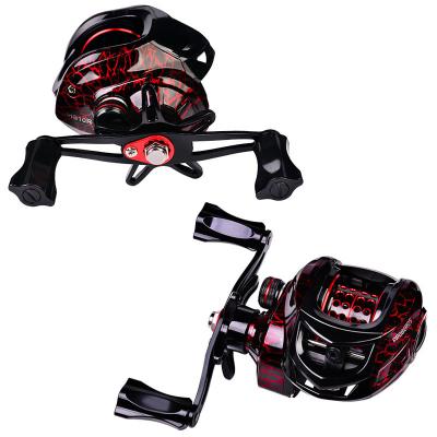 China Left/Right Hand Baitcasting Reel Magnet Brake 10kg Max Drag 7.2:1 High Speed ​​Bait Casting Spins Drop Wheel 0.23mm-90m/0.28mm-70m/0.3mm-60m fishing waters for sale