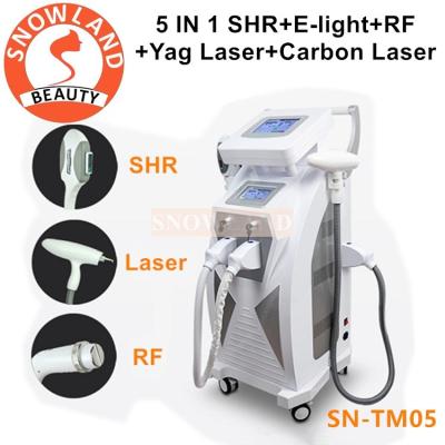 China Ipl shr beauty machine/ ipl laser hair removal tattoo removal machine for sale