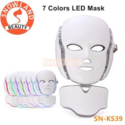 China Hot selling led light therapy system led mask 7 color pdt equipment for sale