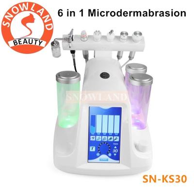 China 6 IN 1 water aqua dermabrasion peeling machine / Hydro Dermabrasion Machine for sale