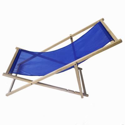 China 2021 Traditional Outdoor Furniture Folding Beach Chair Adjustable Wooden Beach Chairs for sale