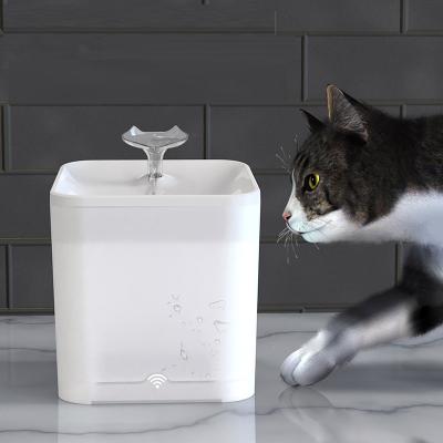 China Viable Newcomer Automatic Pet Water Fountain with WiFi Cat Gog Food Dispenser High Quality Remote Control for sale