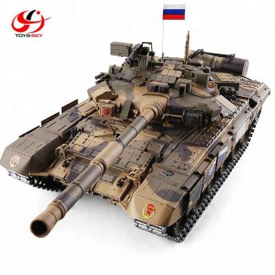 China Russian Hobby HENGLONG RC TANK 1:16 T-90 2.4Ghz Battle Tank With Simulation Smoke BB Bullets for sale