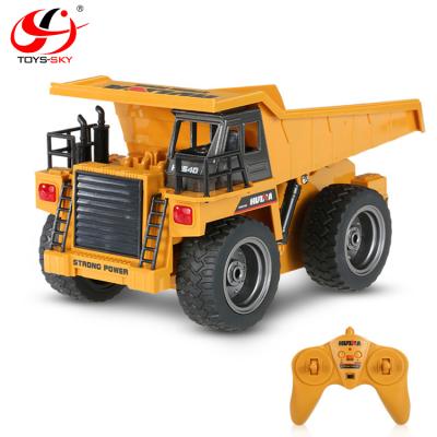 China Hot sale 6 Channel RC engineering dump truck rc truck tamiya truck tamiya truck for sale