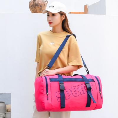 China Durable Travel Tote Cube 2021 Personalized Oxford Cloth Luggage Travel Bags Women Weekender Travel Bag Suit Case Tote Bags for sale