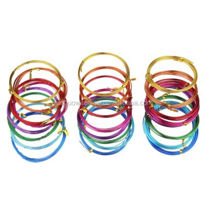 China Easy To Form Craft Colored Aluminum Wire For Gem Metal Casing for sale