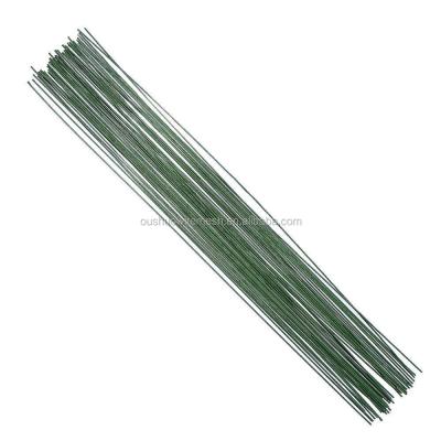 China Straight Easy To Bend High Quality Paper Covered Florist Stem Wire For Cake Decoration for sale