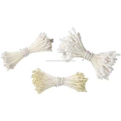 China Pearl White Color Flower Pistil Craft Flower Stamen For Decorations for sale