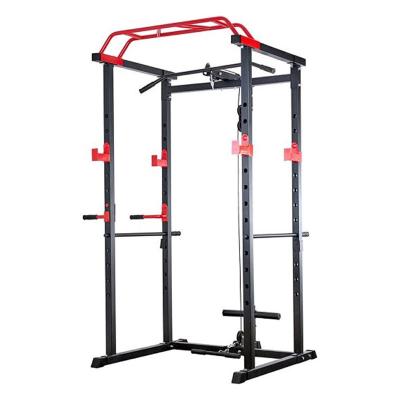 China Power Squat Rack Stand Squat Rack with Pull Up Bar for Effective Full Body Training Multifunctional Foldable Exercising Weight Bench for sale