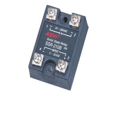 China Aoyi SSR-220B AC Epoxy Solid State Relay Used for Sauce Packing Machine Vertical Solid Relay for sale