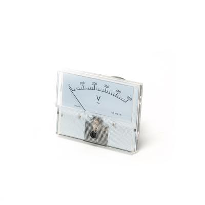 China Aoyi Square Type Analog DC Ammeter Electronic Voltmeter 47.7*48.4mm for sale