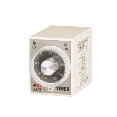 China China 220V Epoxy Indicator Timer AH3-2 Off Delay Time Relay With High Quality for sale