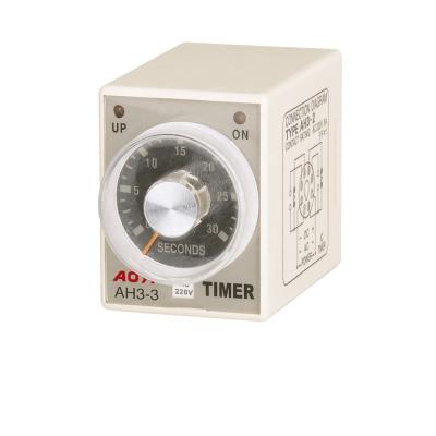 China Aoyi AH3-3 Indicator Time Relay Epoxy Timer Relay for sale