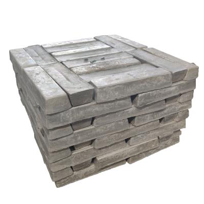 China Magnesium Alloy Production Tianjin 99.95% AM50A AM60B AM20 Magnesium Alloy Ingot Can Cut Lightweight 1#2 AZ91D Magnesium High Purity Cast Ingot for sale